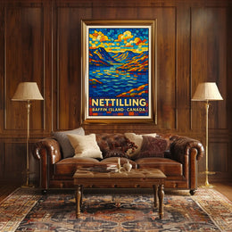 Nettilling Baffin Island, Canada Poster