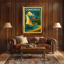 Comoros Island Paradise Poster