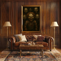 Creepy Dolls In The Shadows Poster
