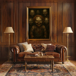 Creepy Dolls In The Shadows Poster