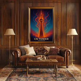 CN Tower Canada Poster