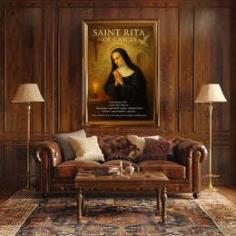 Saint Rita of Cascia Poster PosterGoat