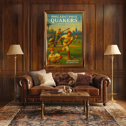 Philadelphia Quakers Celebrating a Legendary Era in Baseball Poster