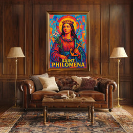 Saint Philomena Poster