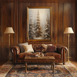 Winter Forest Serenity Poster