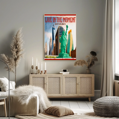 Vintage Poster New York City Liberty