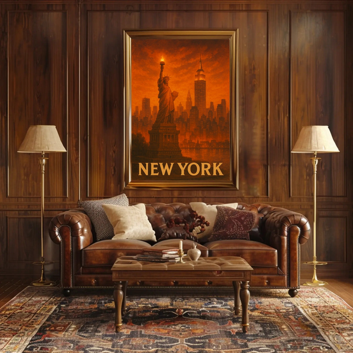 New York Skyline Poster