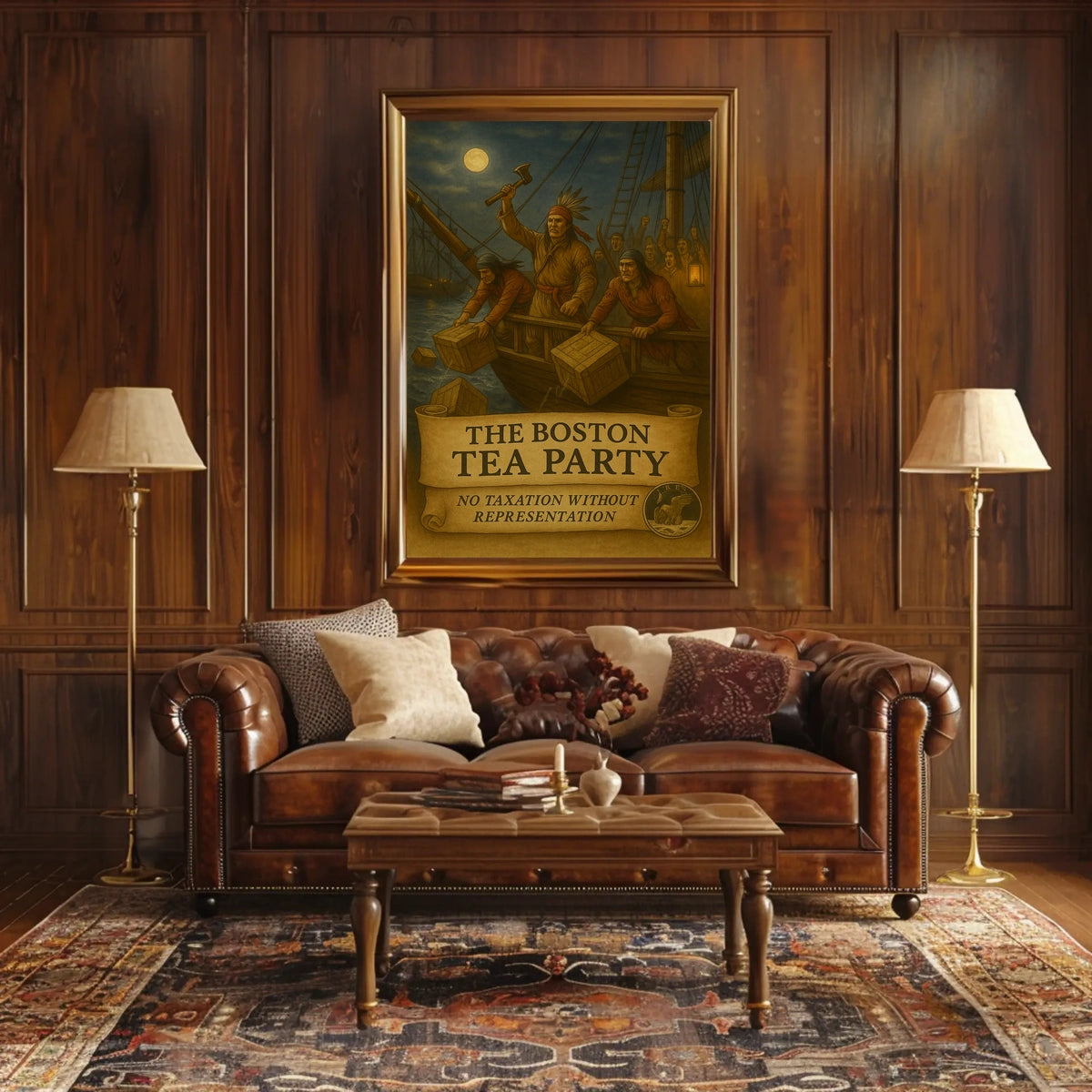 The Boston Tea Party Poster