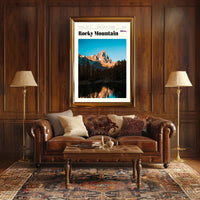 Rocky Mountain National Park Scenic Poster Print