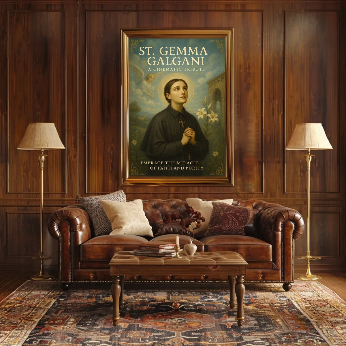 St. Gemma Galgani A Cinematic Tribute Poster