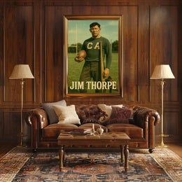 Jim Thorpe Athletic Legend Poster