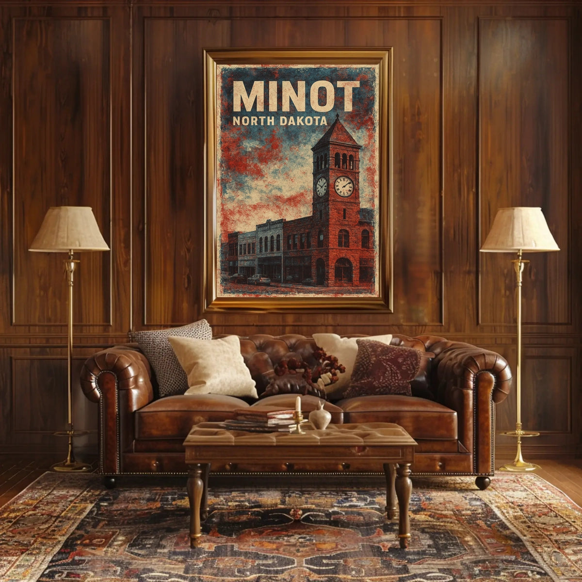 Minot, North Dakota Poster