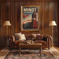 Minot, North Dakota Poster