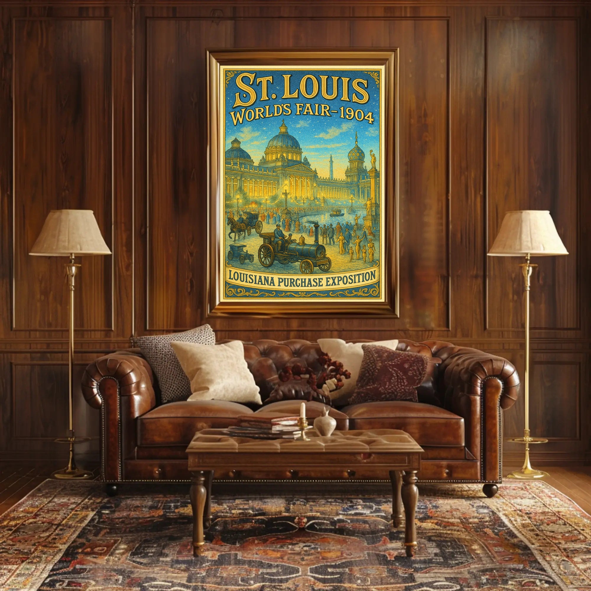 St. Louis World's Fair 1904 Poster PosterGoat