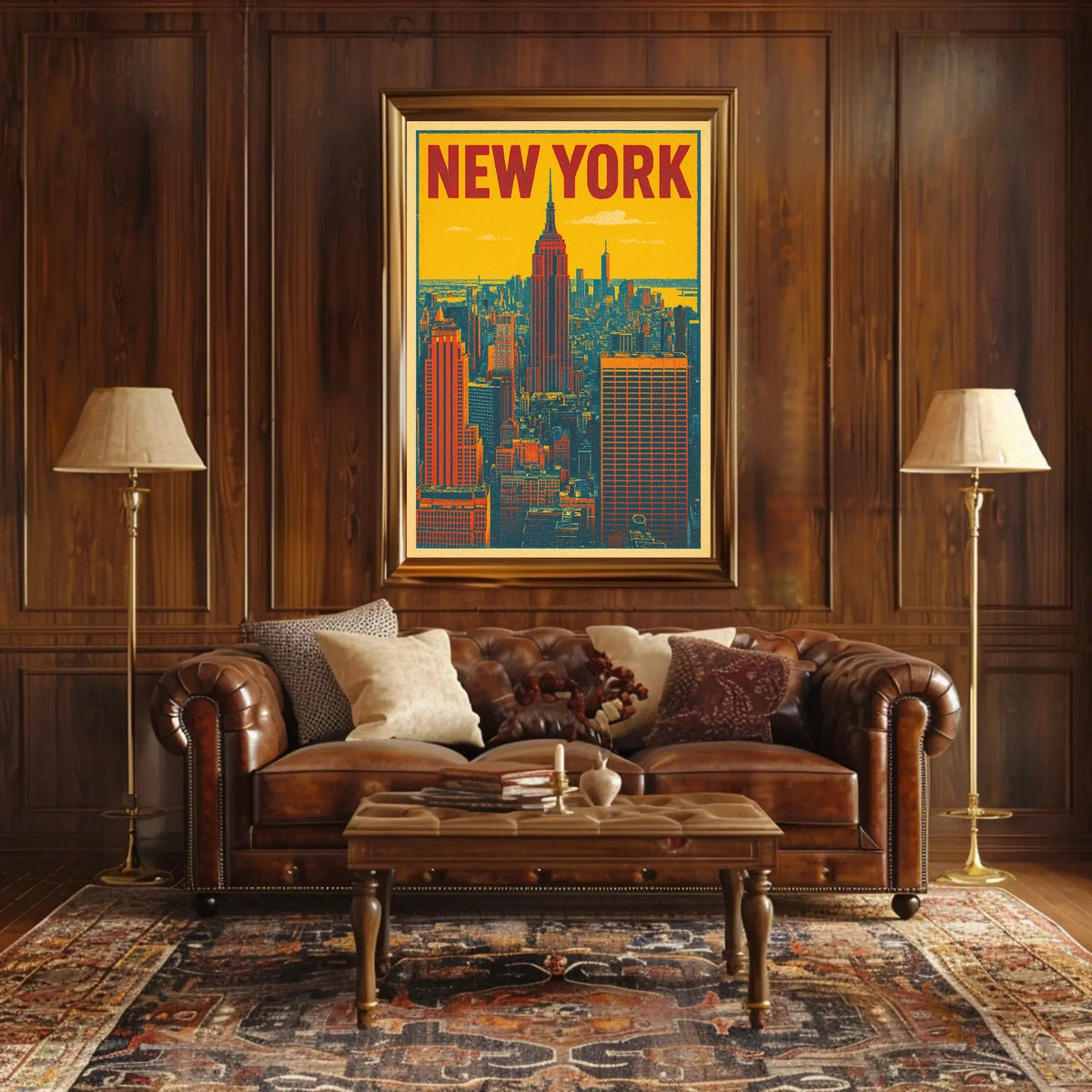New York Skyline Poster