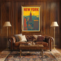 New York Skyline Poster
