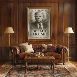 Donald Trump 47th President Poster