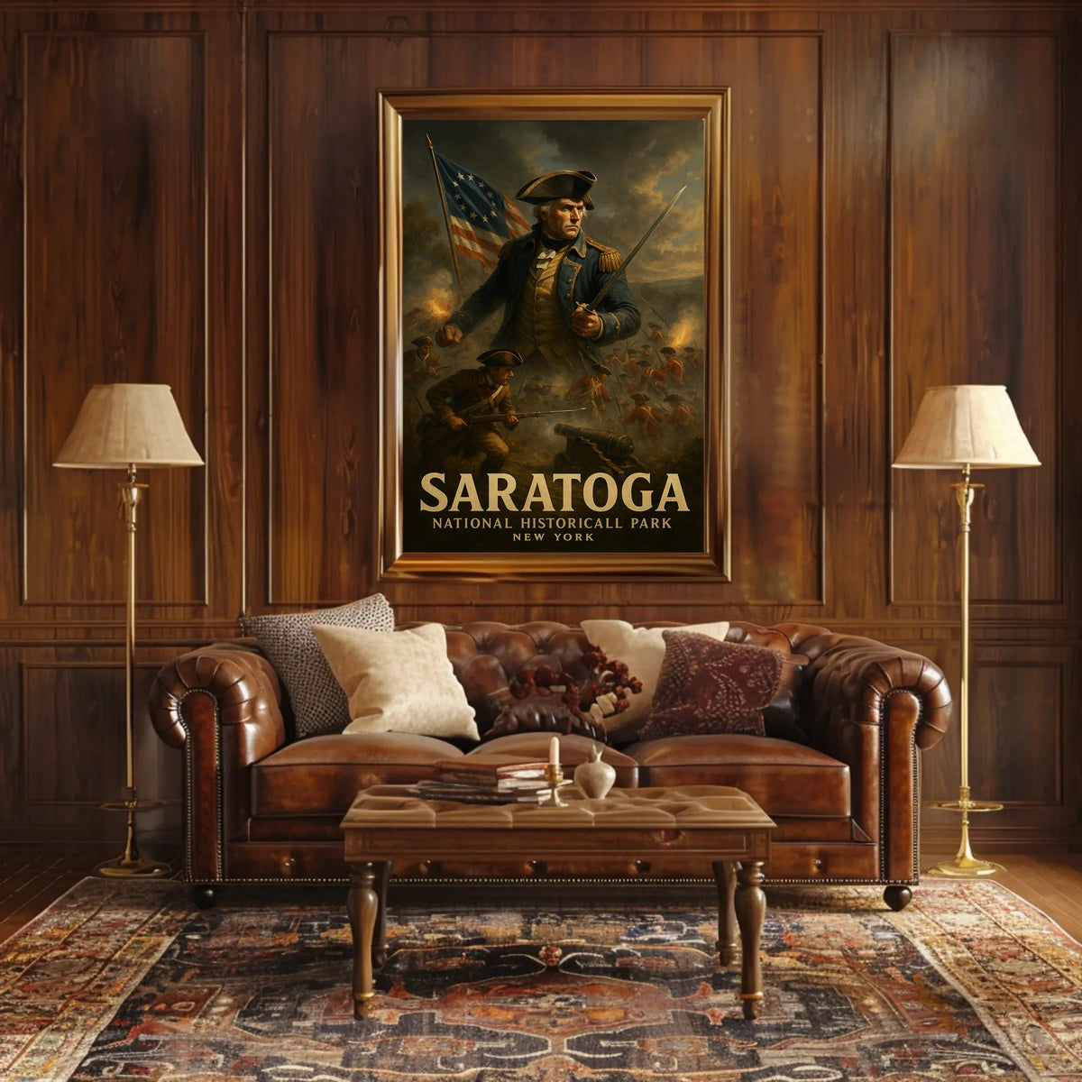 Saratoga National Historical Park Poster