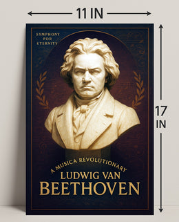 Ludwig van Beethoven A Musical Revolutionary Poster PosterGoat