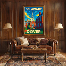 Delaware State Capitol Dover Poster