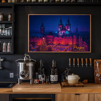 Prague Winter Wonderland Poster