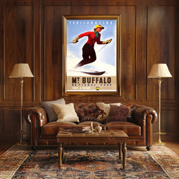 Exhilarating Adventure At Mt. Buffalo Poster