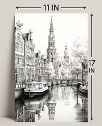 Tranquil Canal Scene Poster