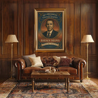 Barack Obama Presidential Historical Poster