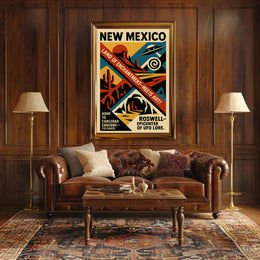 New Mexico Land of Enchantment Poster