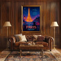 Paris City of Light Poster