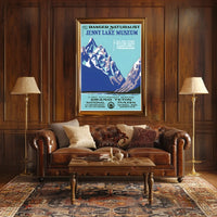Jenny Lake Museum Grand Teton National Poster