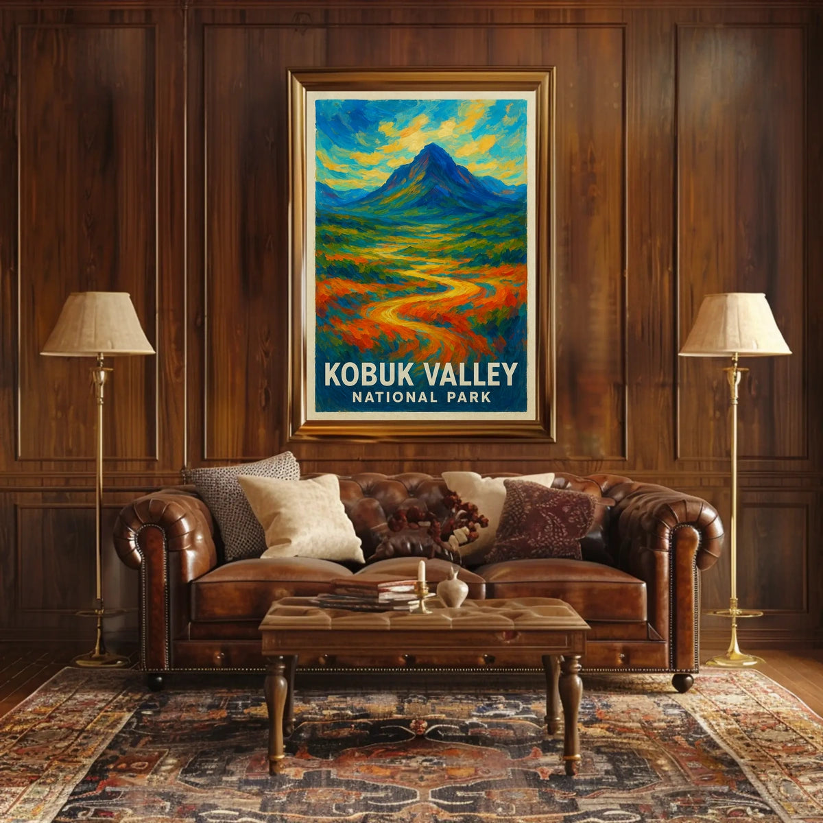 Kobuk Valley National Park Poster Wall Art Alaska Landscape