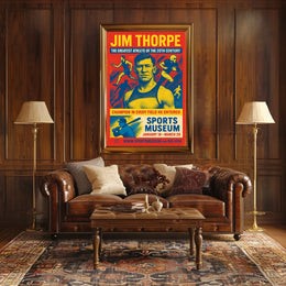 Jim Thorpe Legendary Athlete Tribute Jim Thorpe Poster