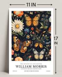 William Morris Exhibition Heritage Poster
