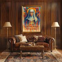 Saint Catherine Of Siena Poster