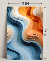 Flowing Colors Poster PosterGoat
