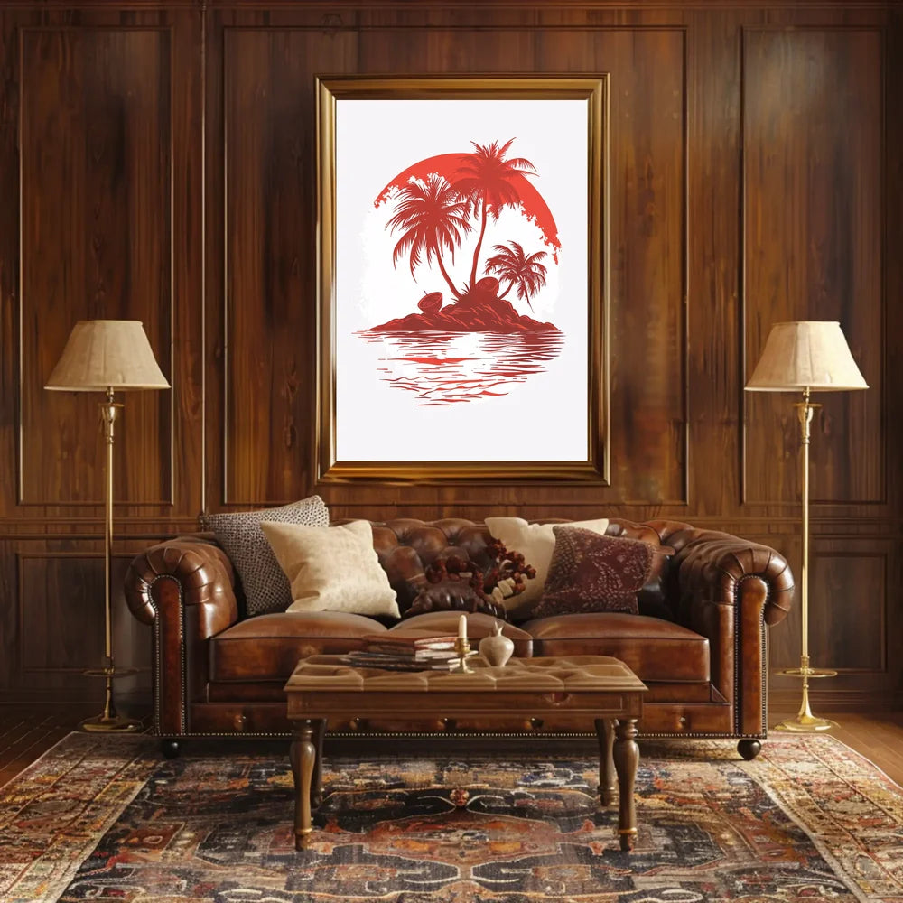 Vintage Retro Vehicle Art Poster