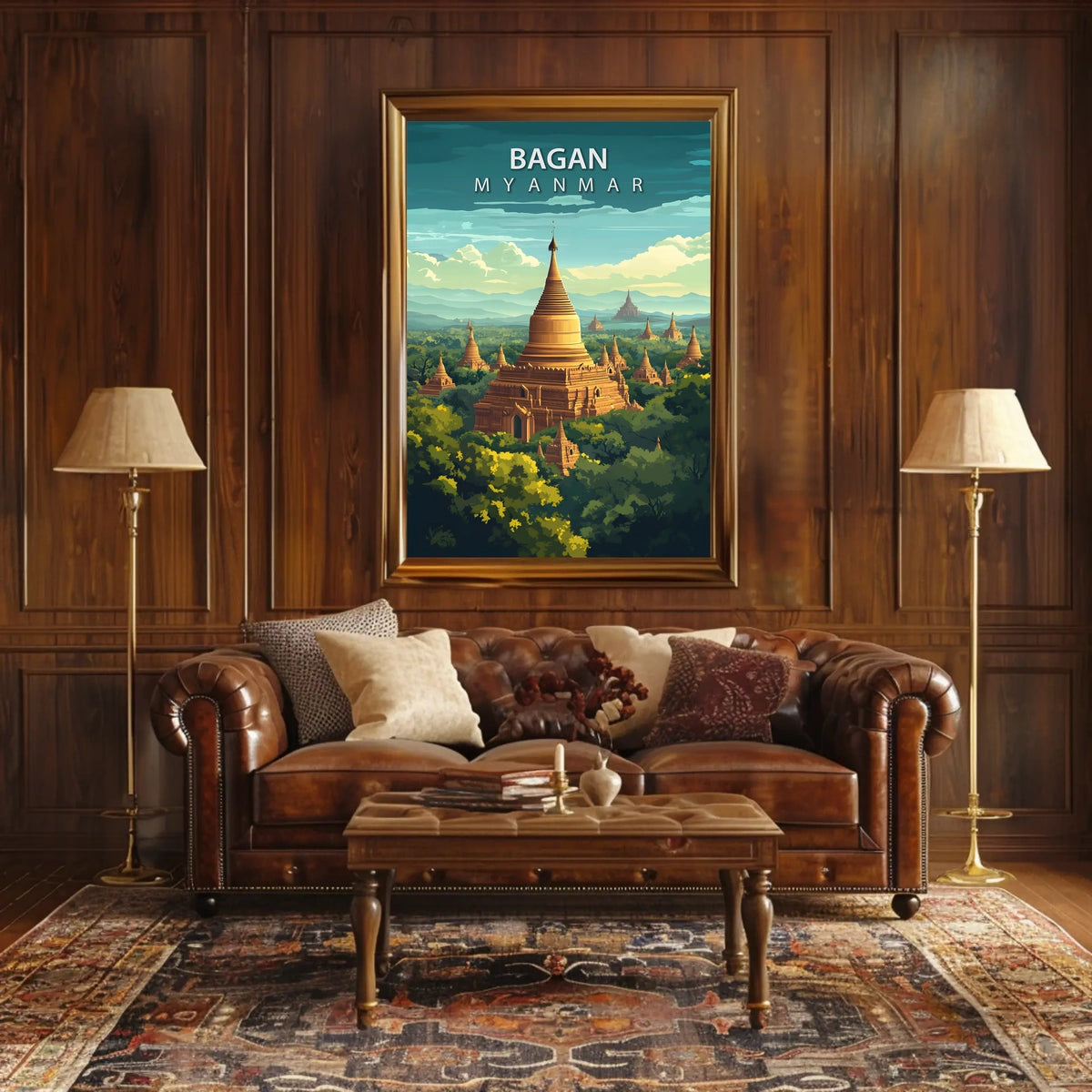 Bagan, Myanmar Poster