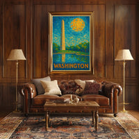 Washington Monument Mosaic Poster