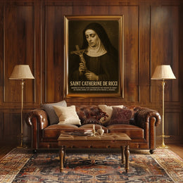 Saint Catherine De Ricci Poster