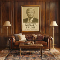 Donald Trump 47th President Poster