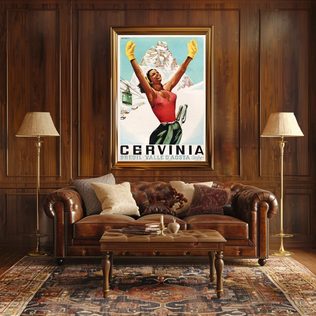 Cervinia Adventure Poster