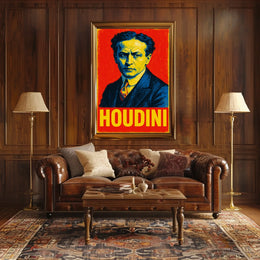 Houdini The Master Of Illusion Poster