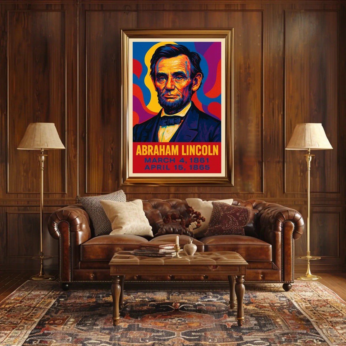 Abraham Lincoln 16th President Poster