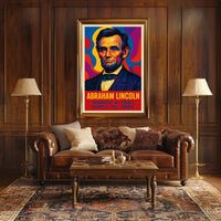 Abraham Lincoln 16th President Poster