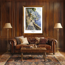 Amalfi Coast Scenic View Poster