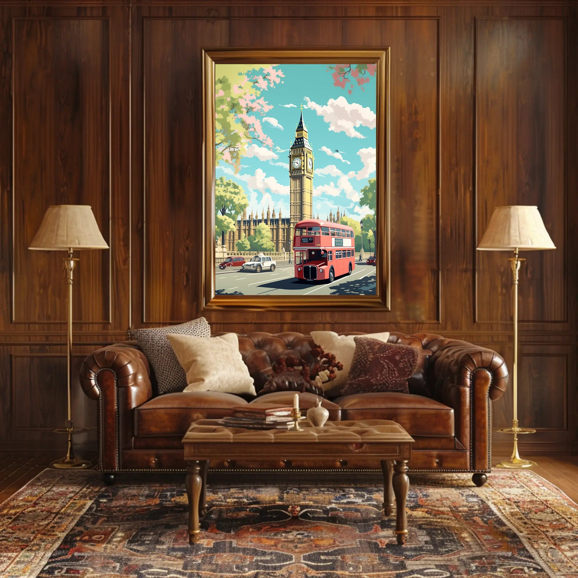 London Iconic Scene Poster