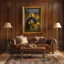 St. Raymond of Pennafort A Cinematic Journey Poster PosterGoat