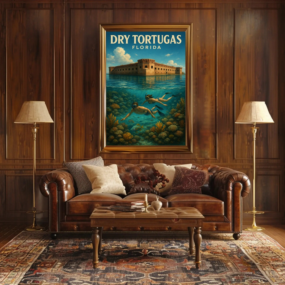 Dry Tortugas, Florida Poster