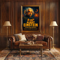 Albert Einstein Nobel Prize In Physics Poster